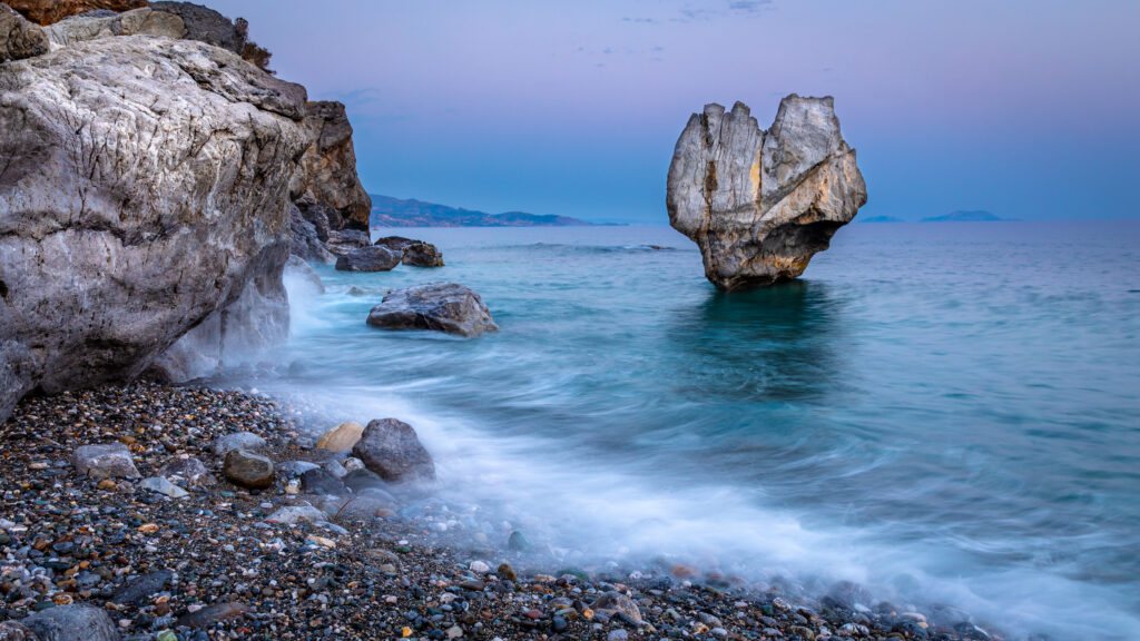 Galini-Breeze-surroundings-01-Preveli-Beach-sunset